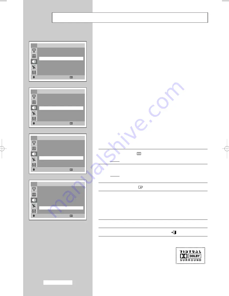 Samsung cs-29A11SS Owner'S Instructions Manual Download Page 30