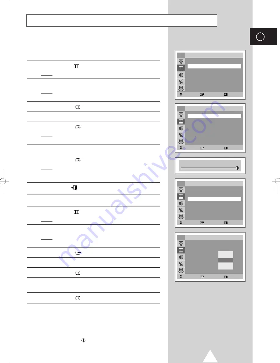 Samsung CS29M6 Owner'S Instructions Manual Download Page 20