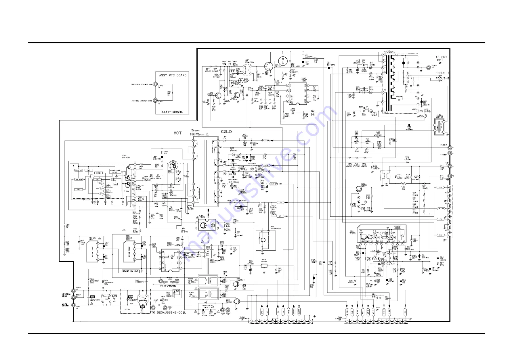 Samsung CS30A7HPTX/BWT Service Manual Download Page 45