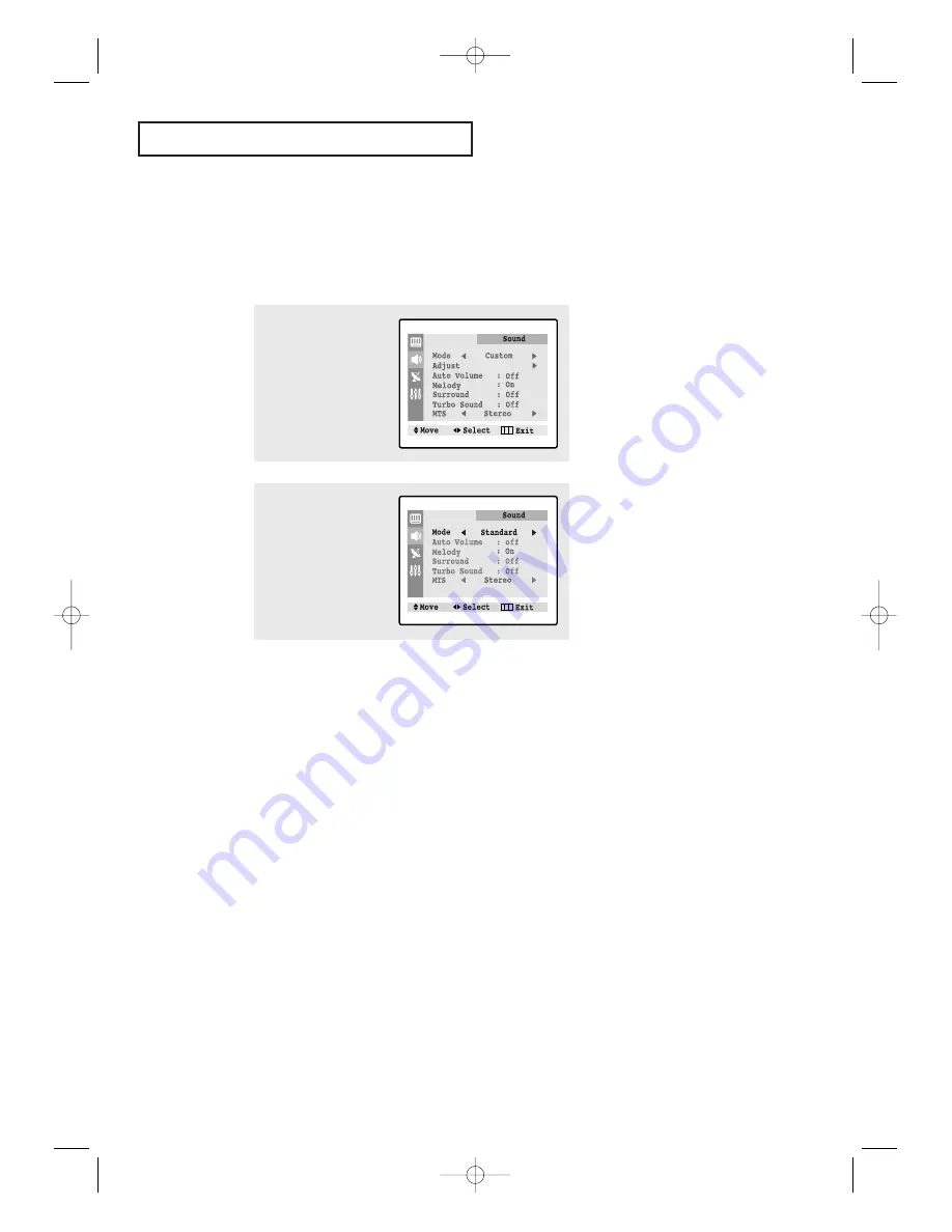 Samsung CT-29V10MQ Скачать руководство пользователя страница 36