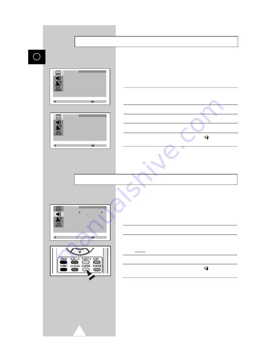 Samsung CZ-21Q1MA Owner'S Instructions Manual Download Page 20