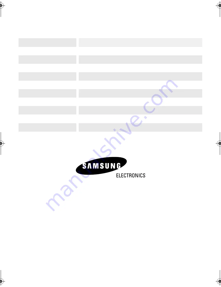 Samsung DE7711N Скачать руководство пользователя страница 18