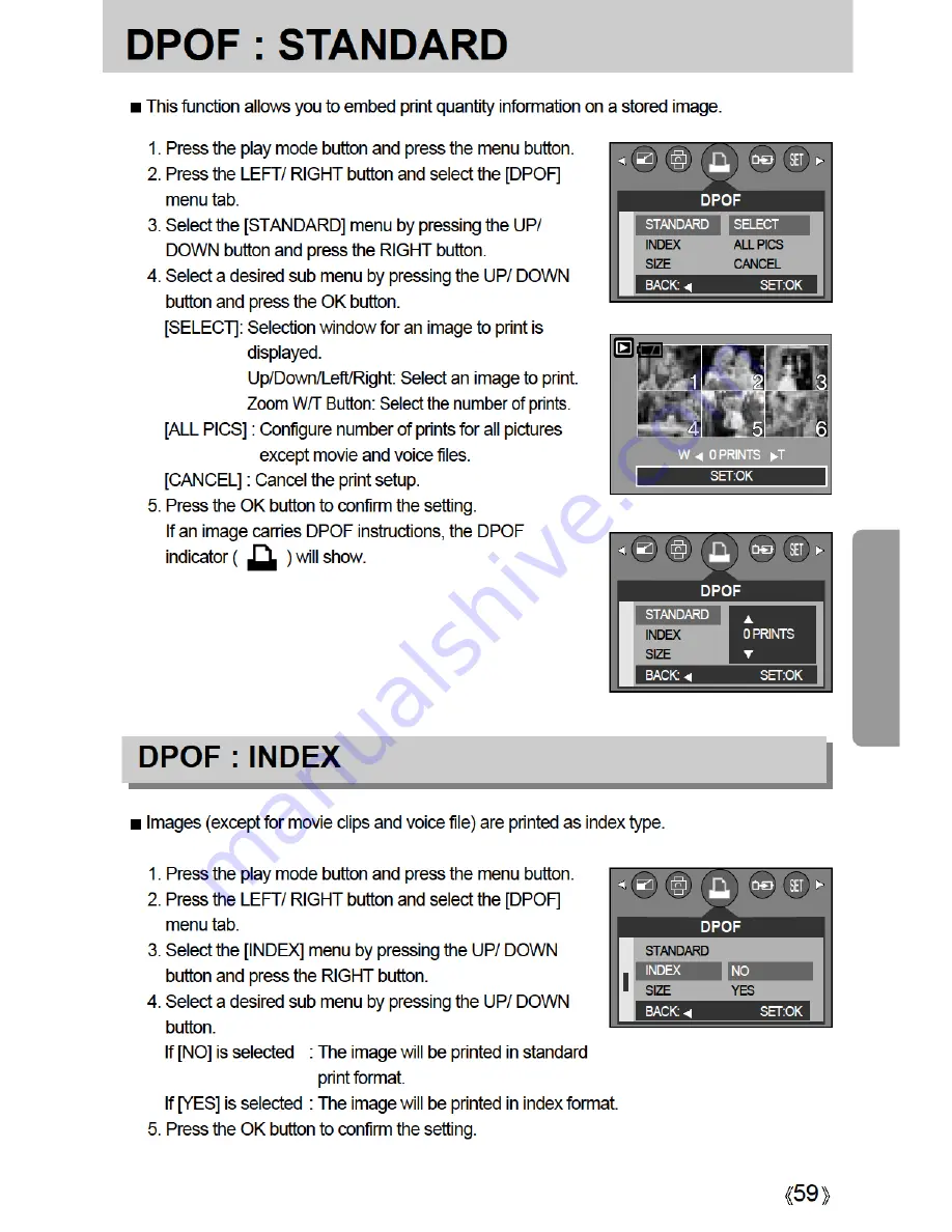 Samsung DIGIMAX 370 User Manual Download Page 59