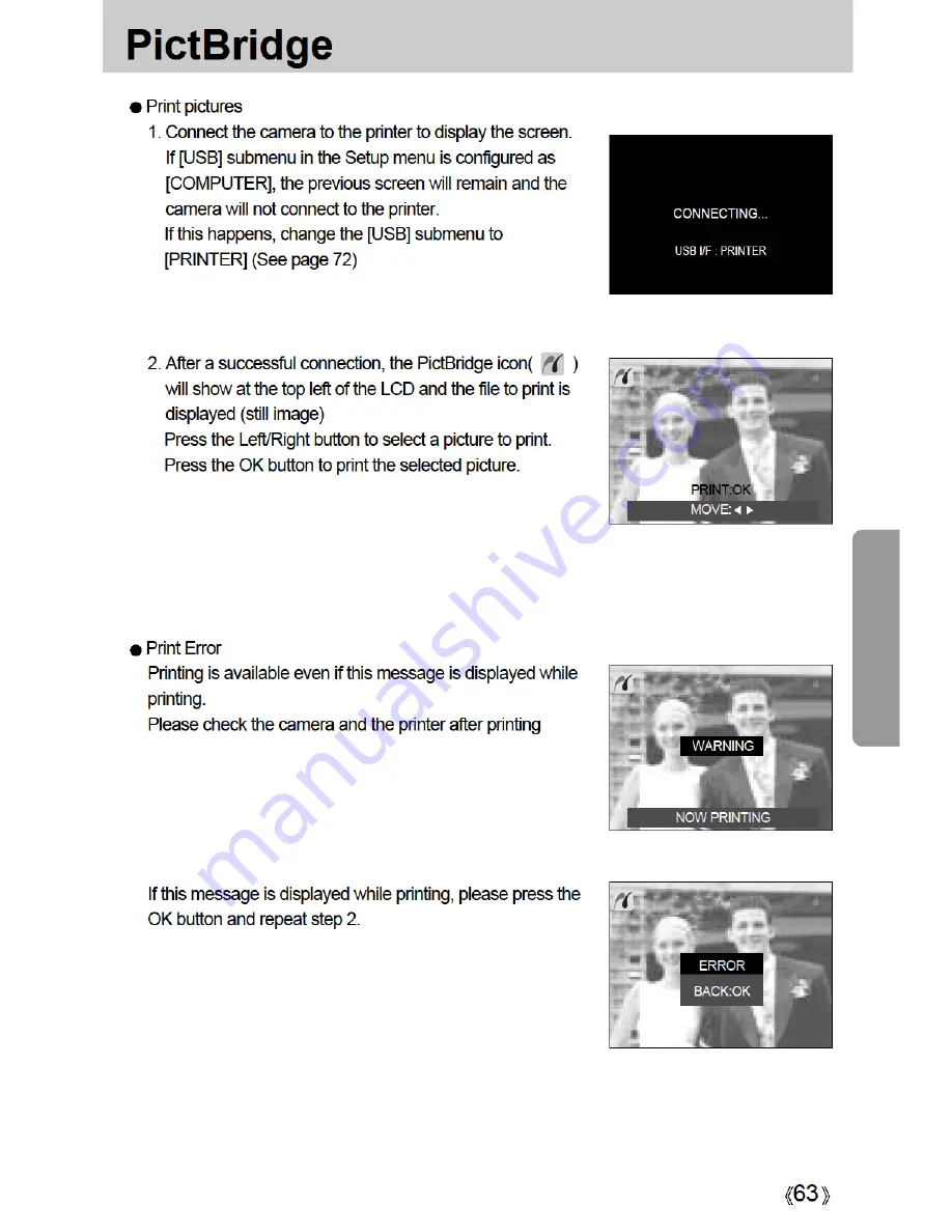 Samsung DIGIMAX 370 User Manual Download Page 63