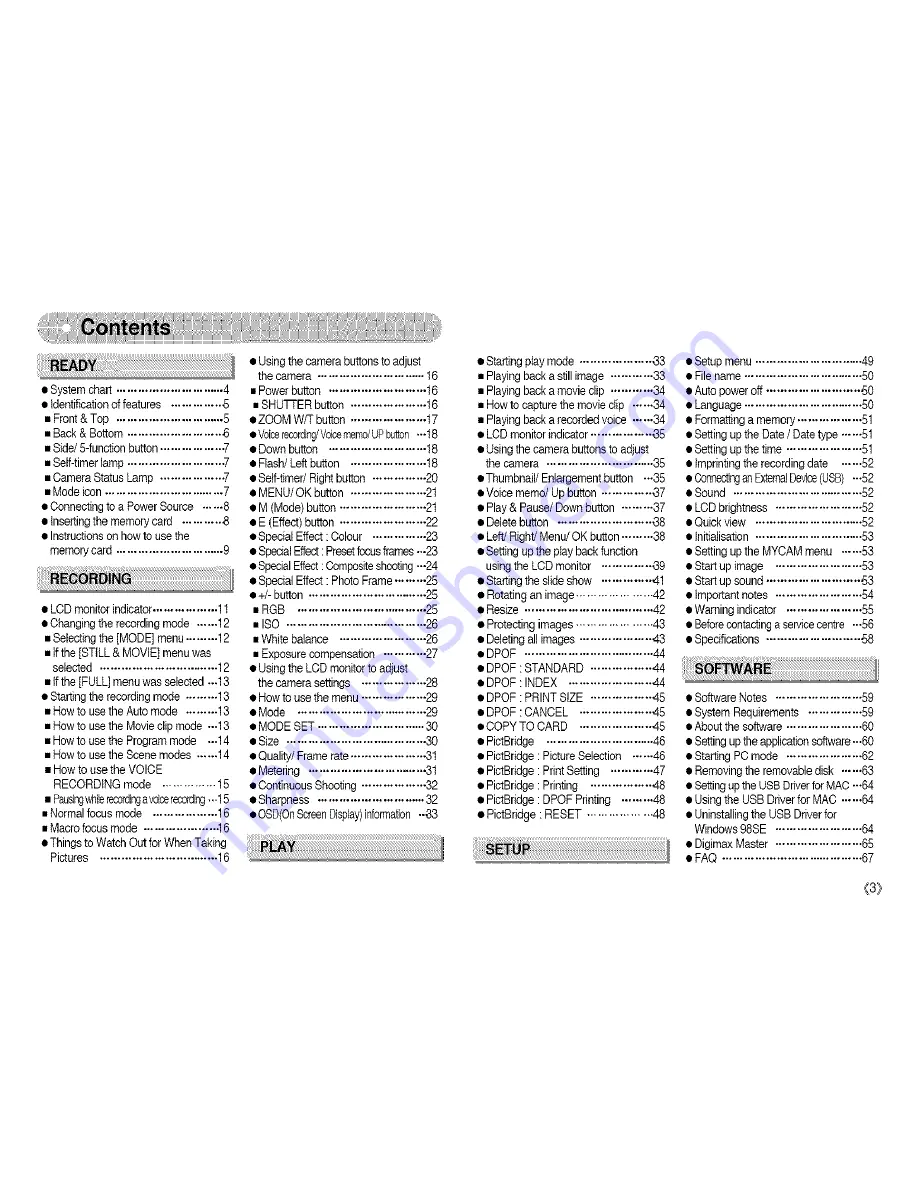 Samsung DIGIMAX A403 User Manual Download Page 4