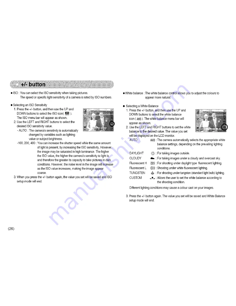 Samsung DIGIMAX A403 User Manual Download Page 27