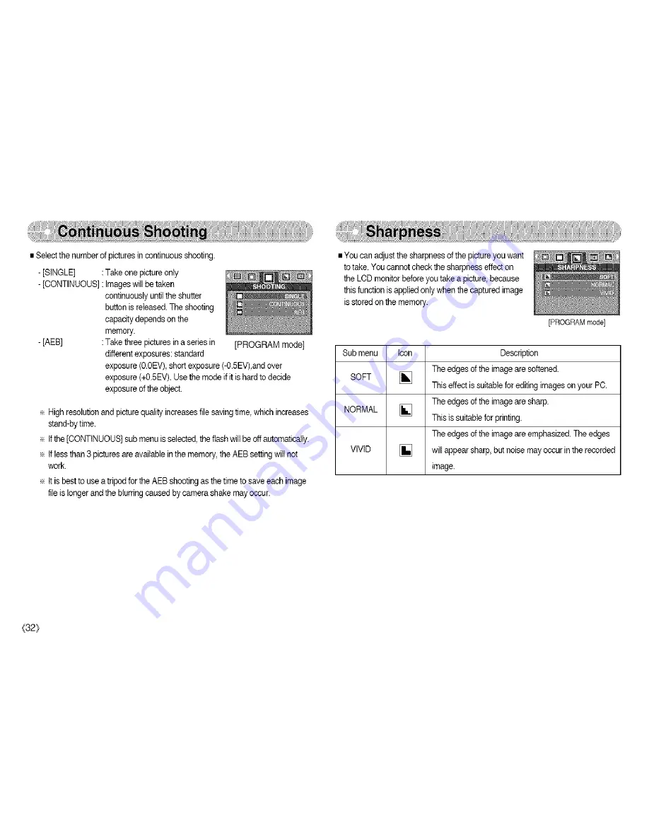 Samsung DIGIMAX A403 User Manual Download Page 33