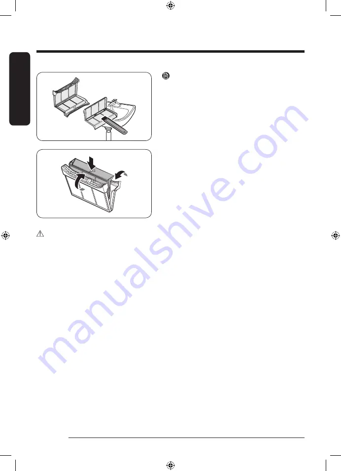 Samsung DV10B9750 Series User Manual Download Page 46