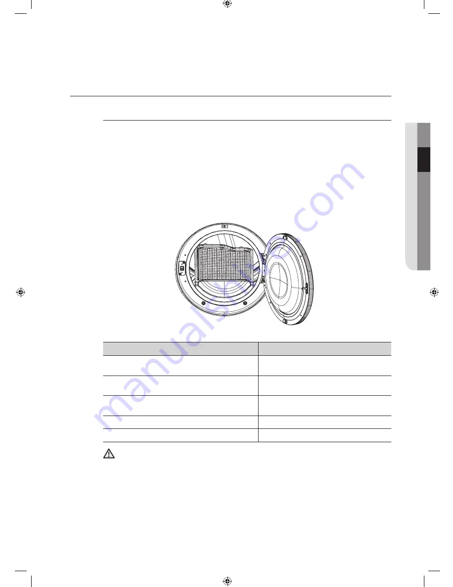 Samsung DV419AEU/XAA User Manual Download Page 25