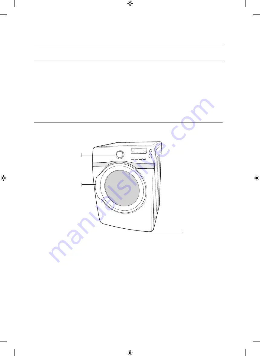 Samsung DV431AG series User Manual Download Page 8