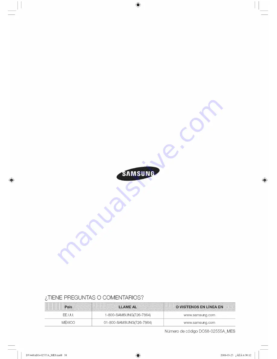 Samsung DV448AG series User Manual Download Page 76