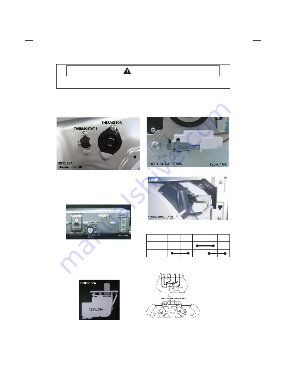 Samsung DV457EVGSGR/AA Technical Information Download Page 10