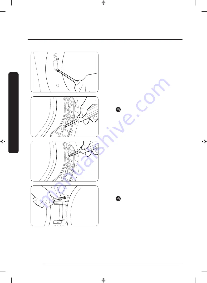 Samsung DV45K6500E(G) series User Manual Download Page 34