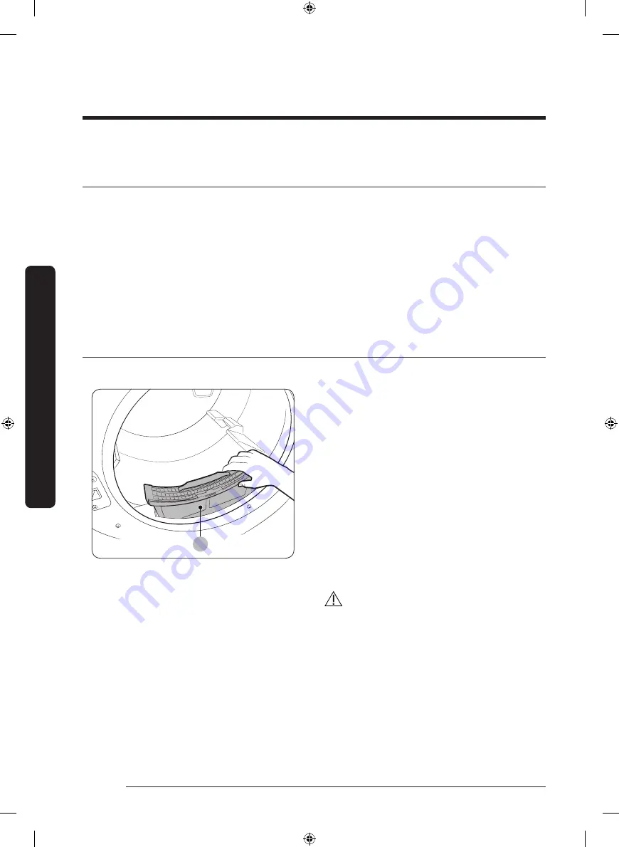 Samsung DV45K6500E(G) series User Manual Download Page 36