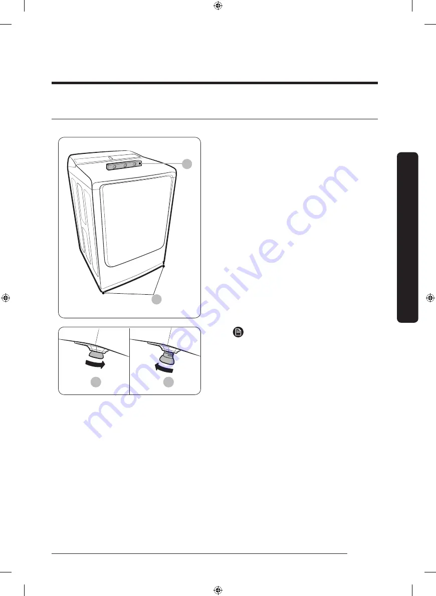 Samsung DV50K8600EW User Manual Download Page 23