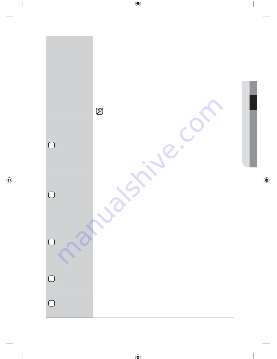 Samsung DV511AER/XAA User Manual Download Page 27