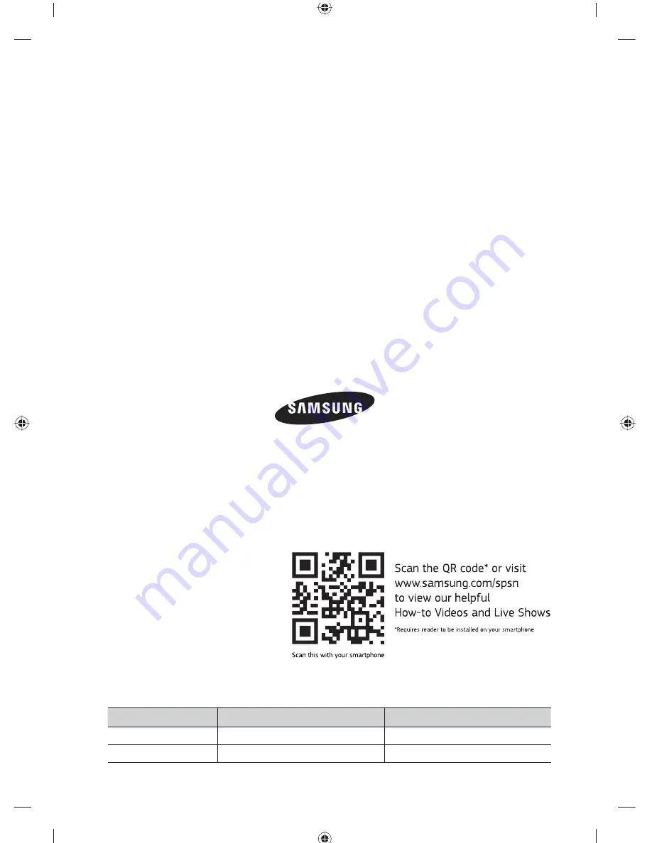 Samsung DV511AER/XAA User Manual Download Page 44