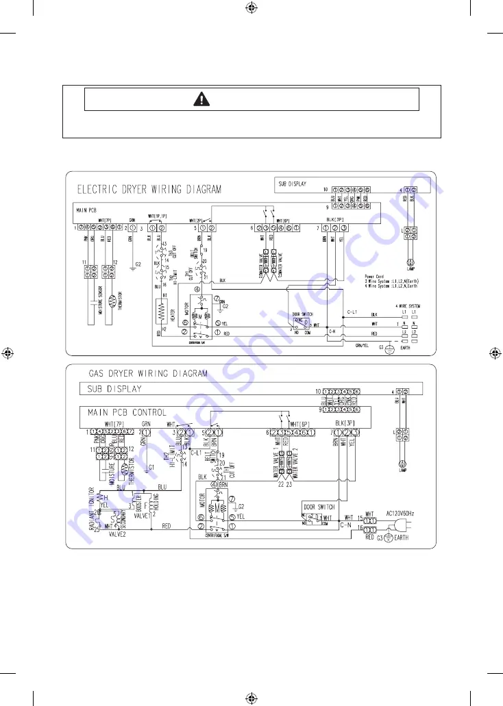 Samsung DV5471AEP/XAC Скачать руководство пользователя страница 12