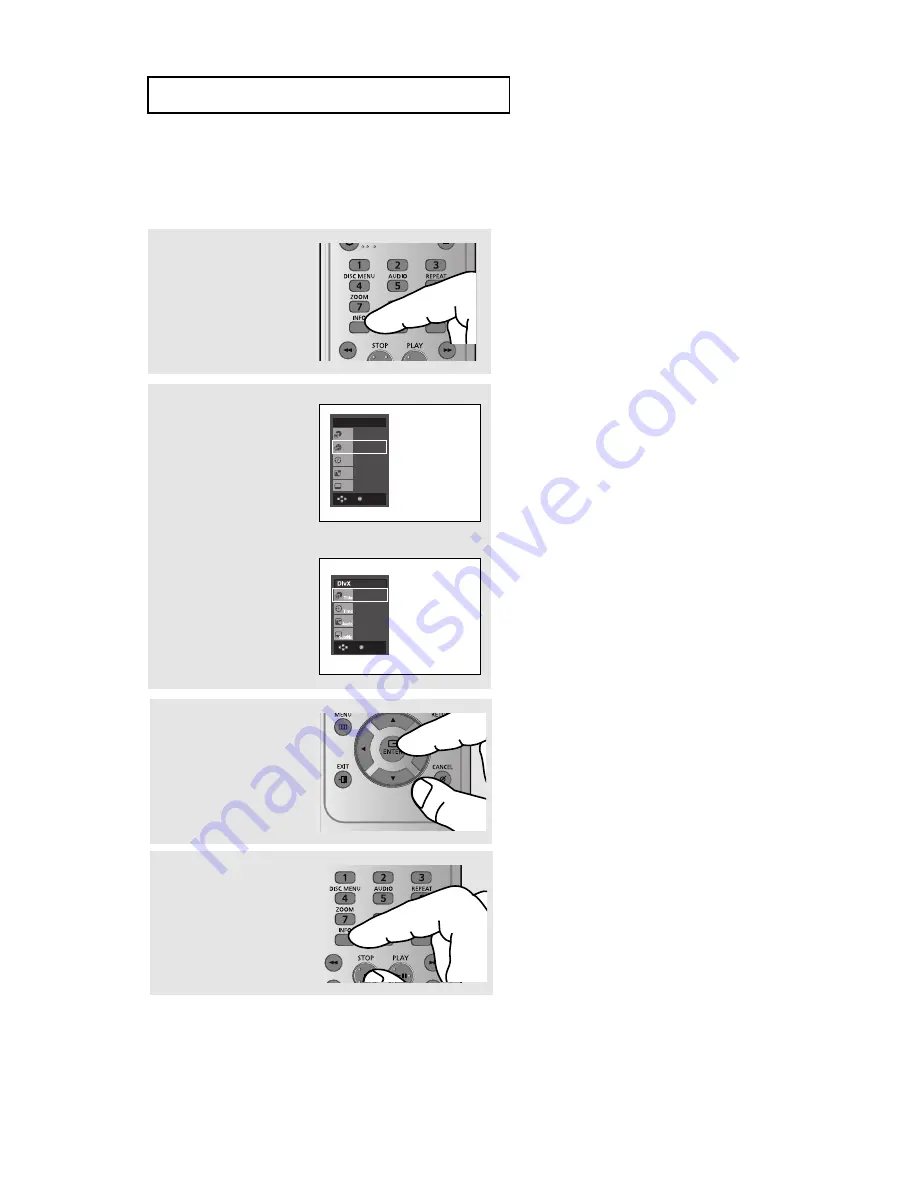 Samsung DVD-F1080W User Manual Download Page 22