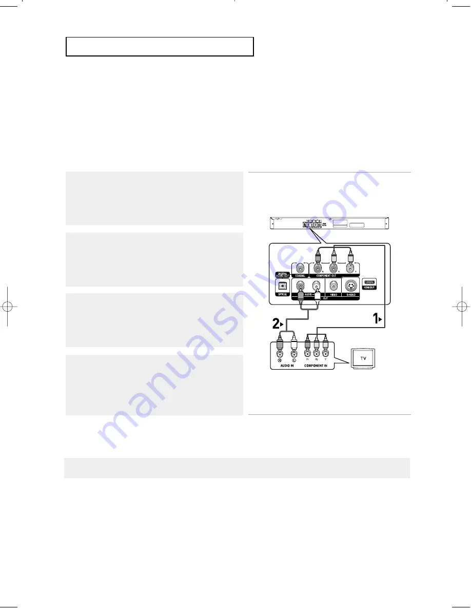 Samsung DVD-HD850 Instruction Manual Download Page 14