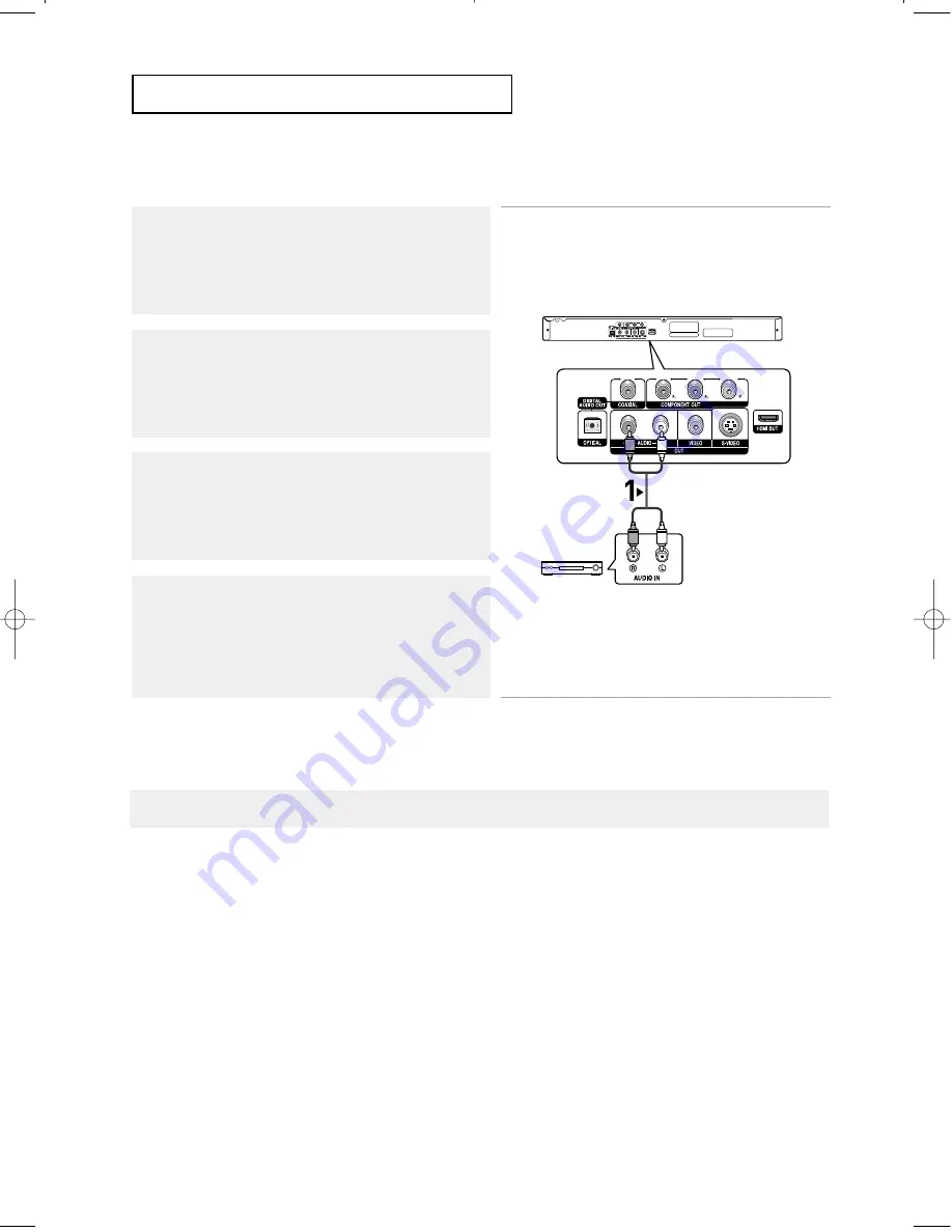 Samsung DVD-HD850 Instruction Manual Download Page 18