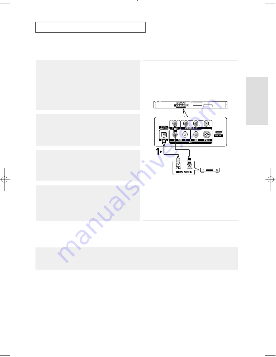 Samsung DVD-HD850 Instruction Manual Download Page 19