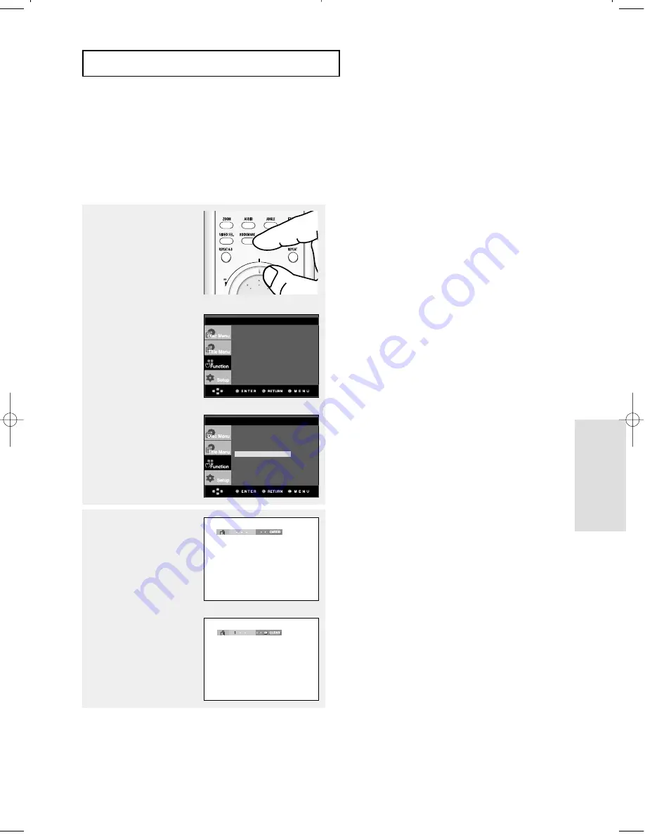 Samsung DVD-HD850 Instruction Manual Download Page 35