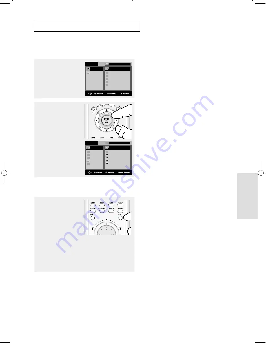 Samsung DVD-HD850 Instruction Manual Download Page 39