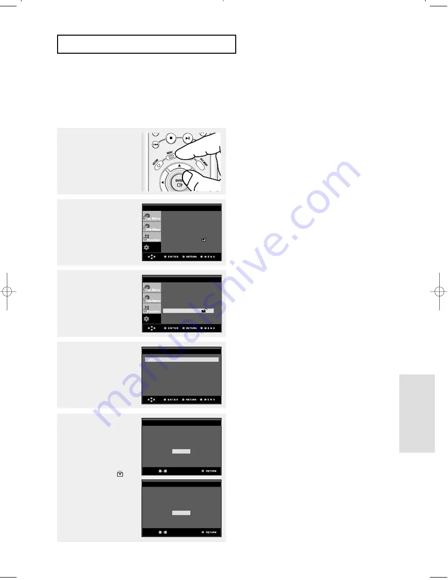 Samsung DVD-HD850 Instruction Manual Download Page 53