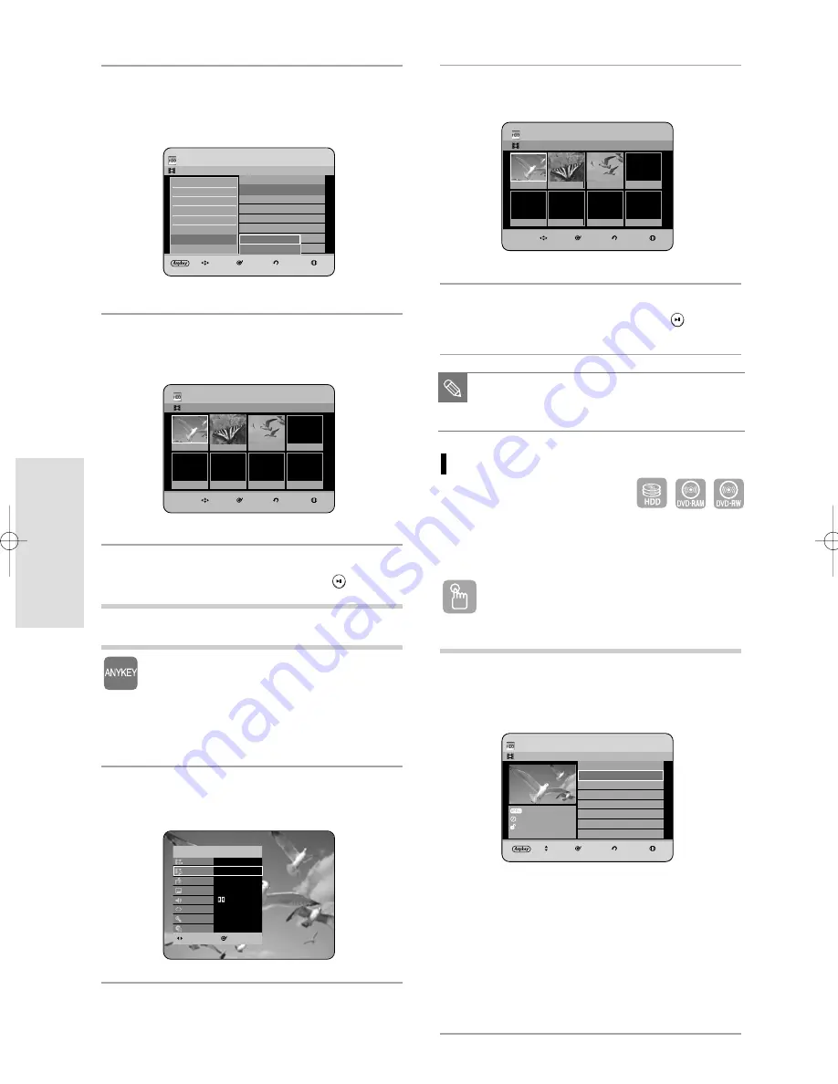 Samsung DVD-HR730A Instruction Manual Download Page 50