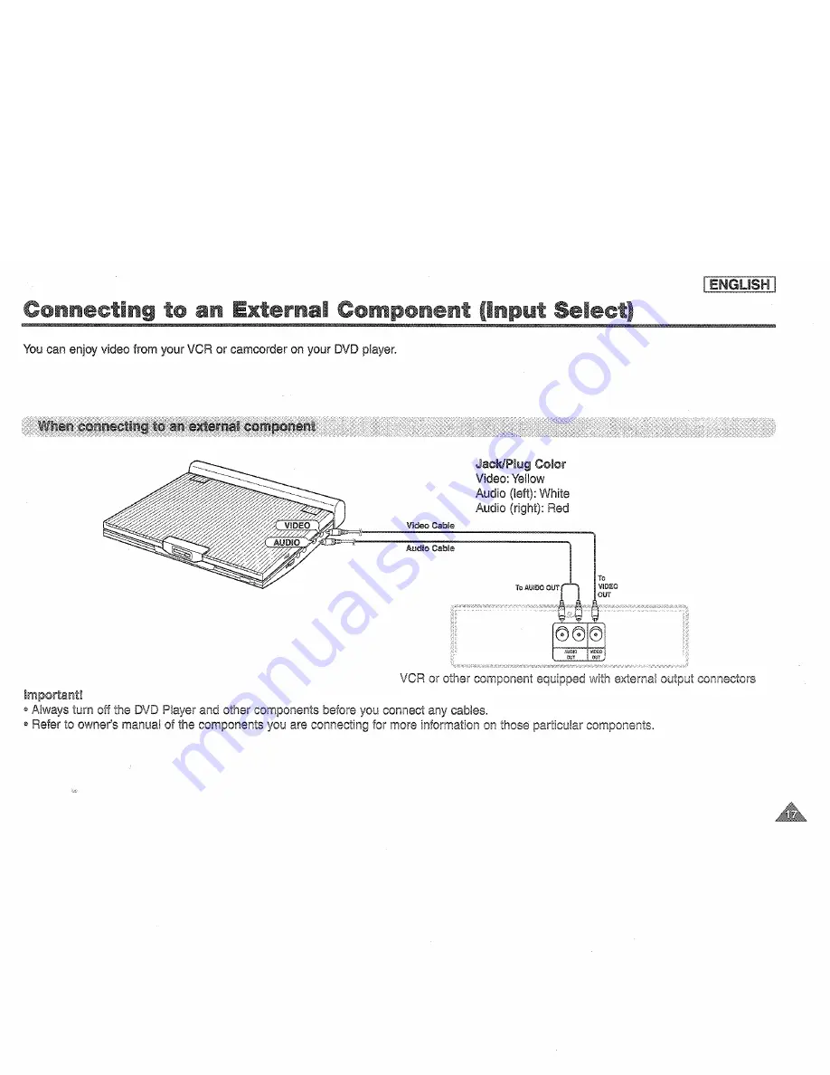 Samsung DVD-L100 Manual Download Page 17