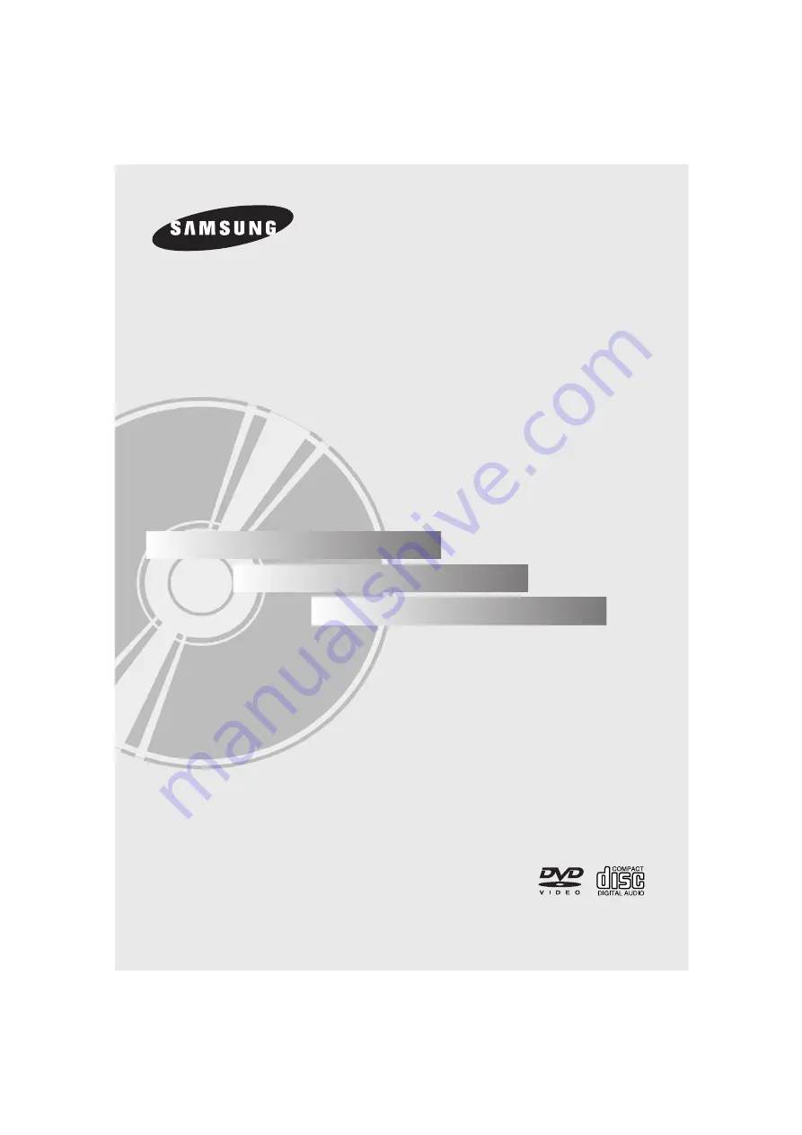 Samsung DVD-P183 User Manual Download Page 1