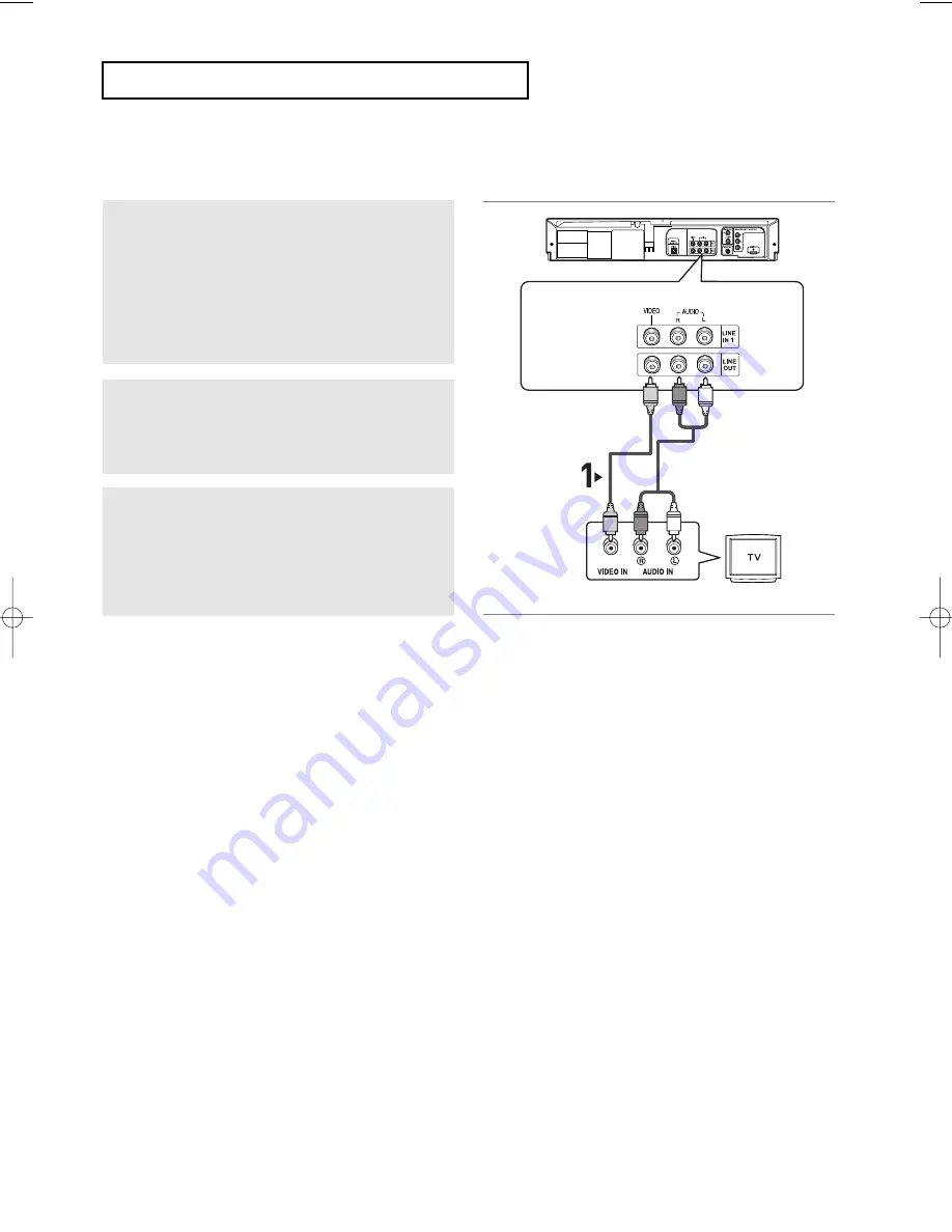 Samsung DVD-V9800M Instruction Manual Download Page 18