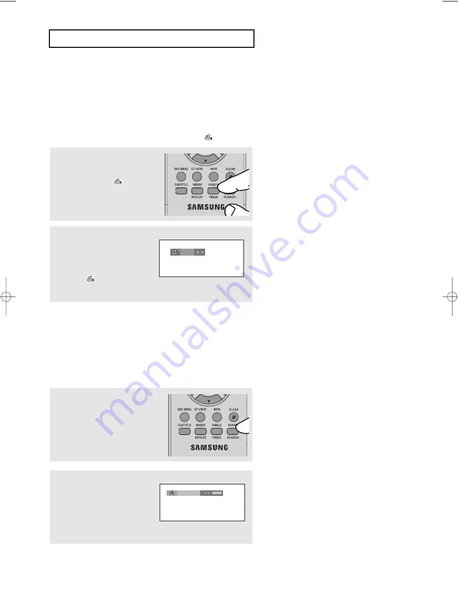 Samsung DVD-V9800M Instruction Manual Download Page 39