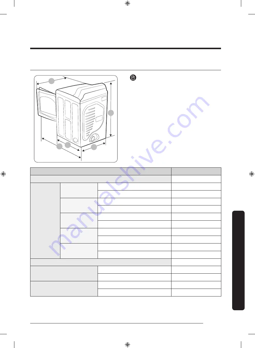 Samsung DVE52M7750W User Manual Download Page 47