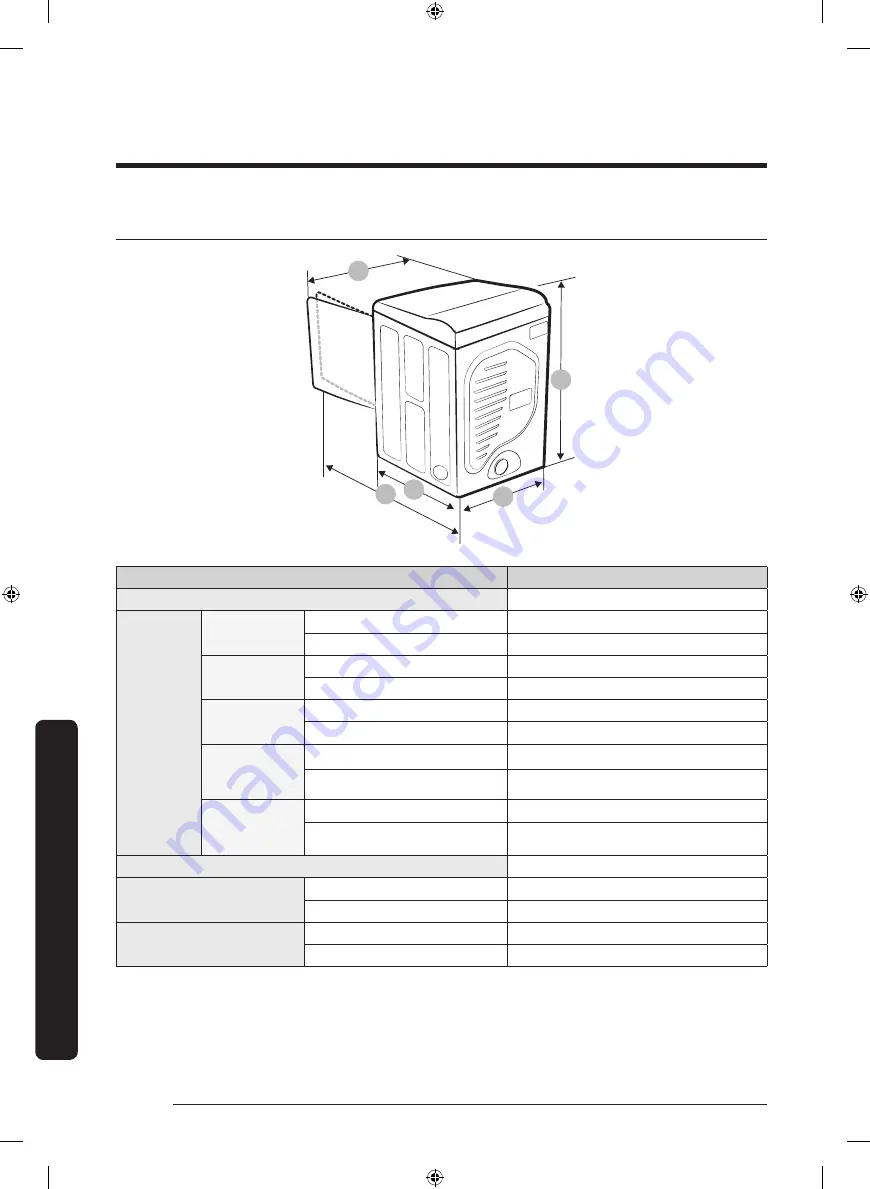 Samsung DVE52M8650W User Manual Download Page 158