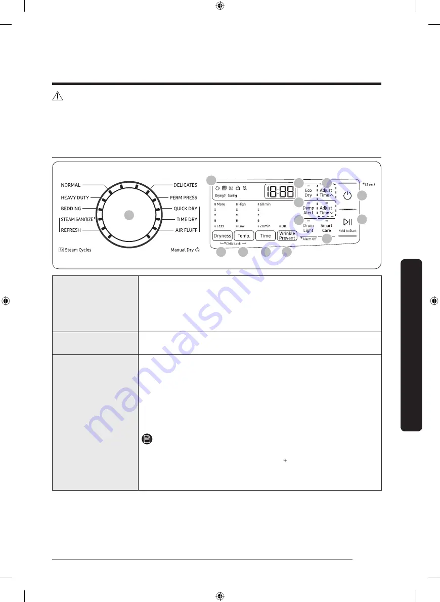 Samsung DVG45T6200W/A3 User Manual Download Page 169