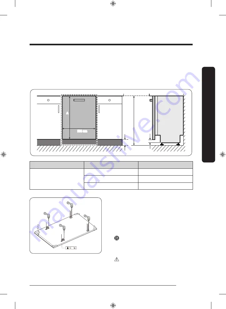 Samsung DW60A609 Series Скачать руководство пользователя страница 25