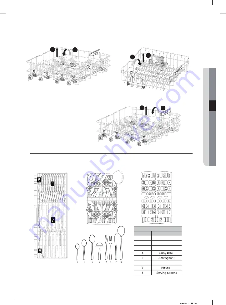 Samsung DW60M5060FS User Manual Download Page 29