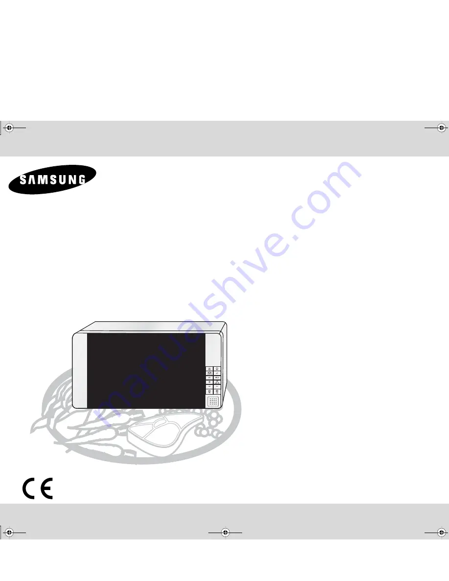 Samsung FG87KST Owner'S Instructions And Cooking Manual Download Page 1