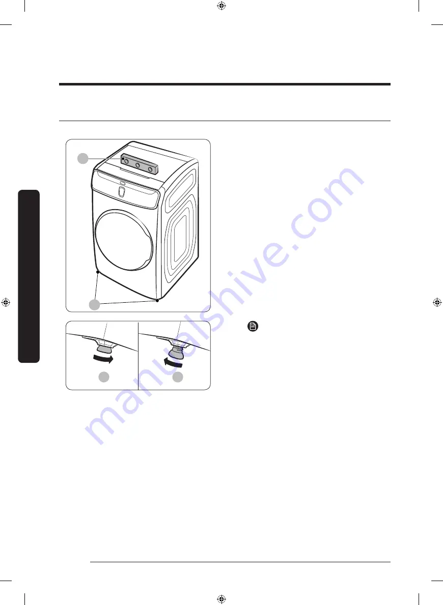 Samsung FlexDry DVE60M9900W/A3 User Manual Download Page 28