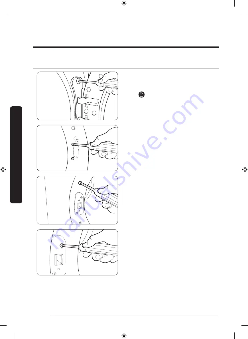 Samsung FlexDry DVE60M9900W User Manual Download Page 32