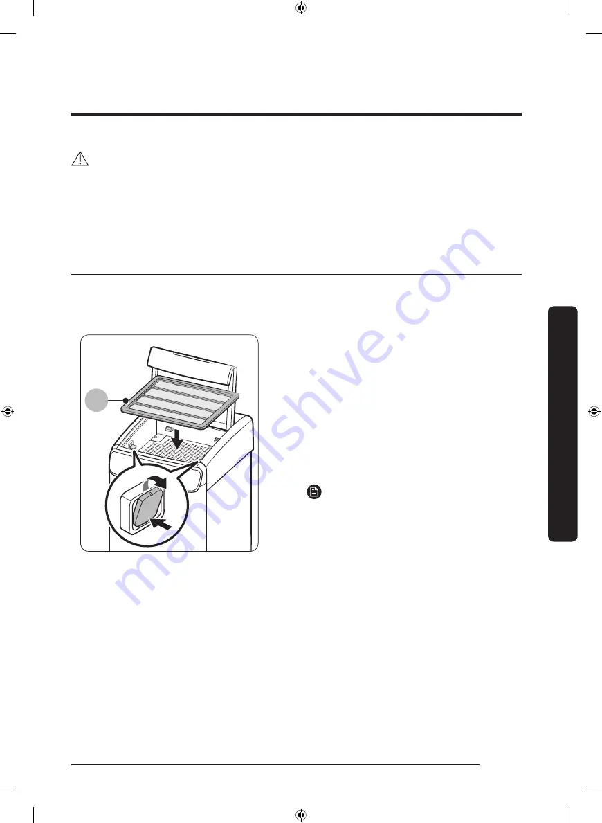 Samsung FlexDry DVE60M9900W User Manual Download Page 37