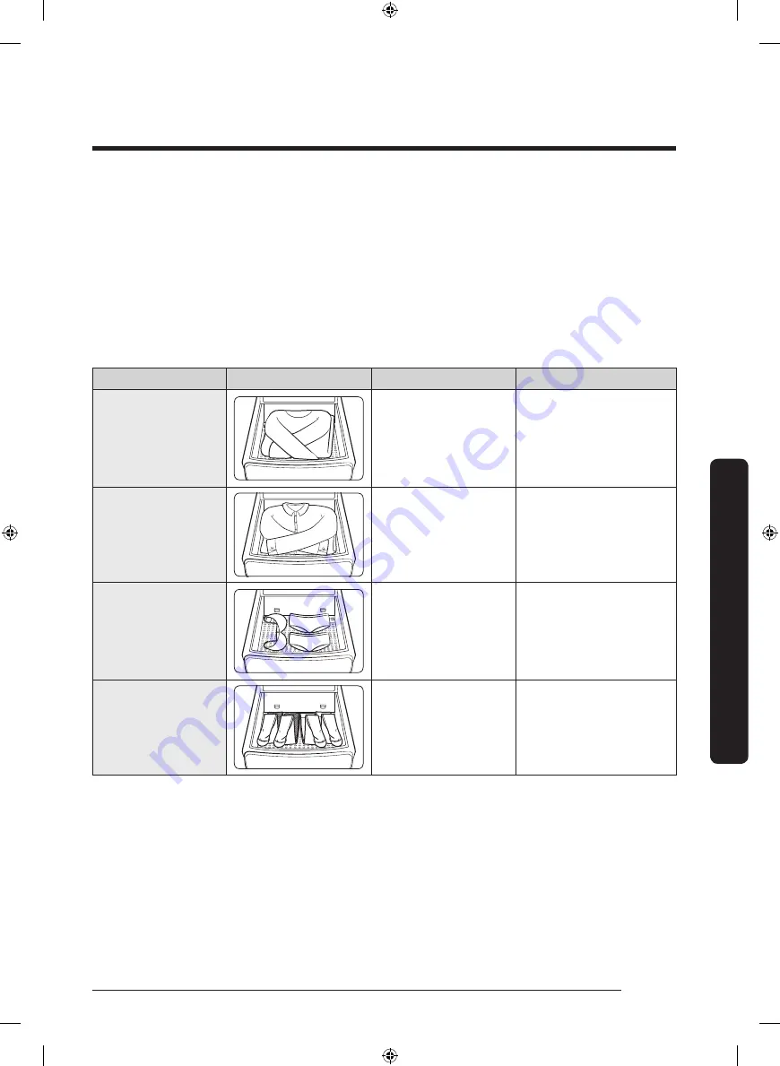 Samsung FlexDry DVE60M9900W User Manual Download Page 41