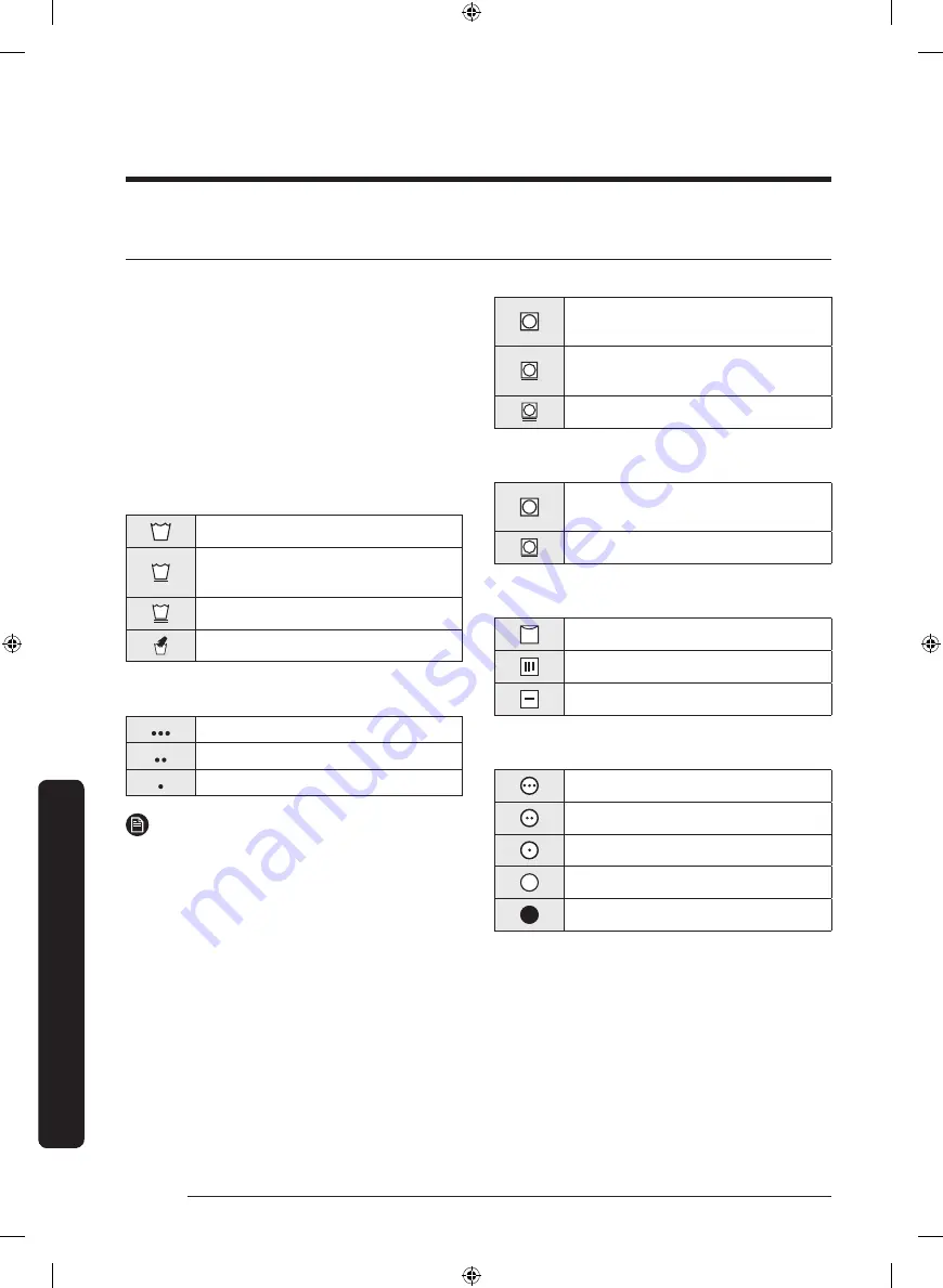 Samsung FlexDry DVE60M9900W User Manual Download Page 214