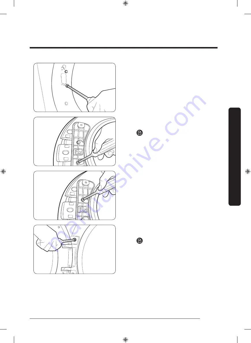 Samsung FlexDry DVG55M9600W/A3 Скачать руководство пользователя страница 33