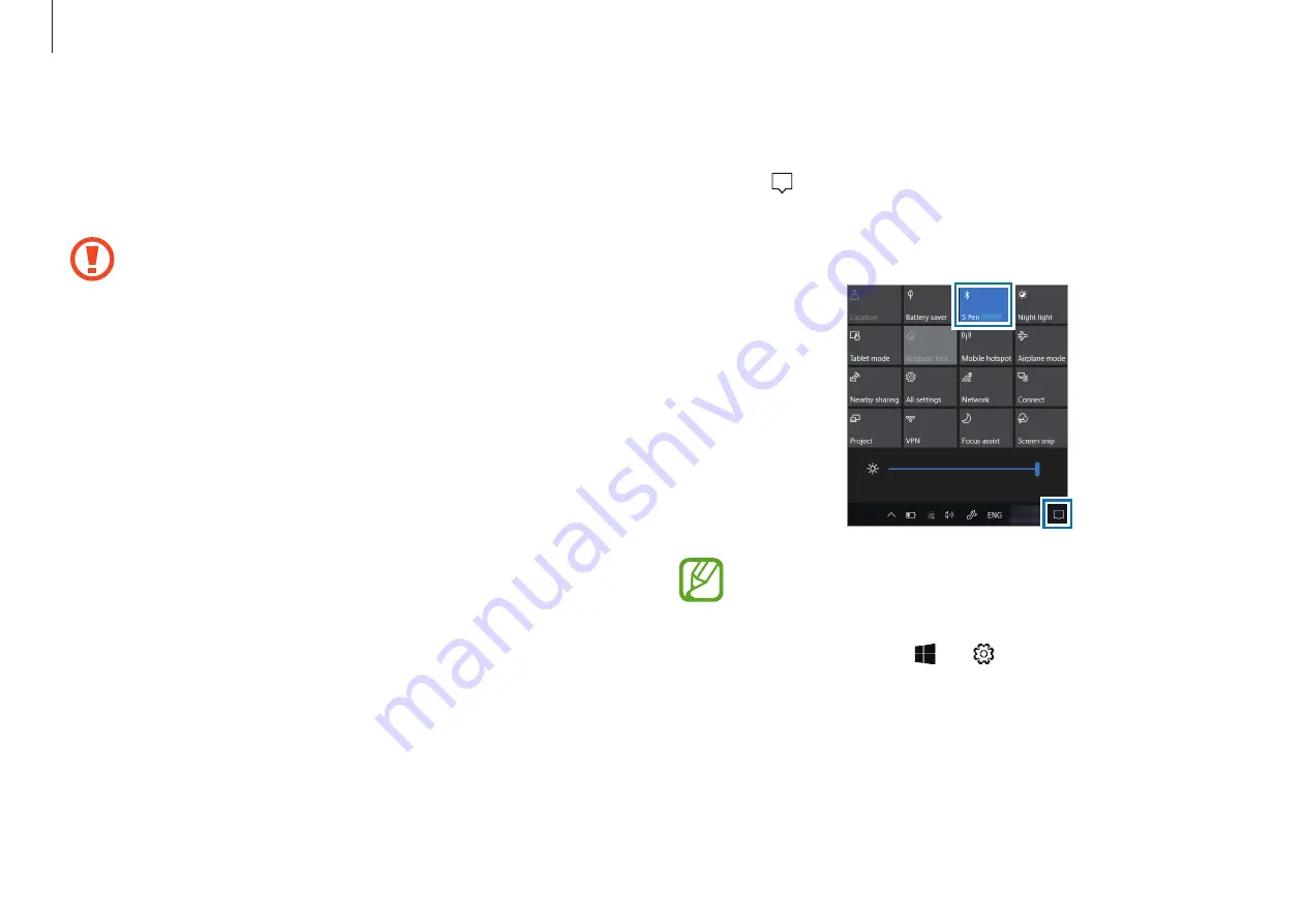 Samsung Galaxy Book Pro NP935XDB-KC1UK User Manual Download Page 36