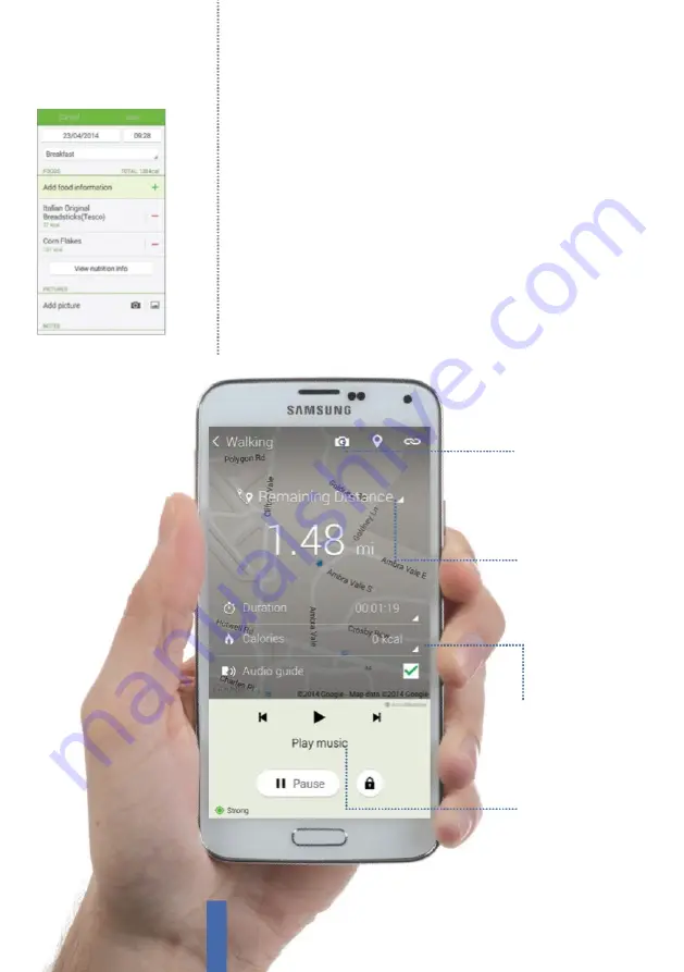 Samsung GALAXY S5 Complete Manual Download Page 122