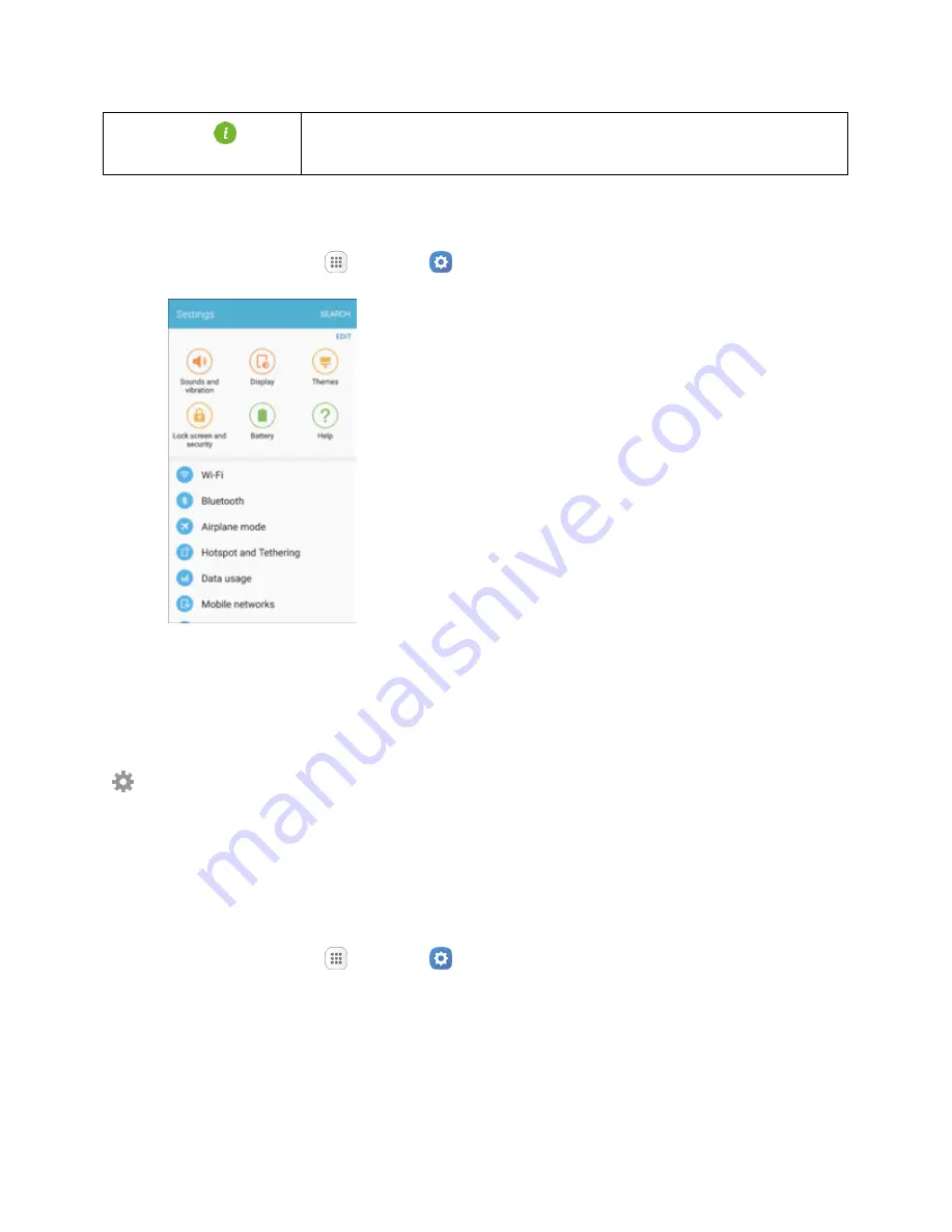 Samsung Galaxy S7 SM G930P User Manual Download Page 188