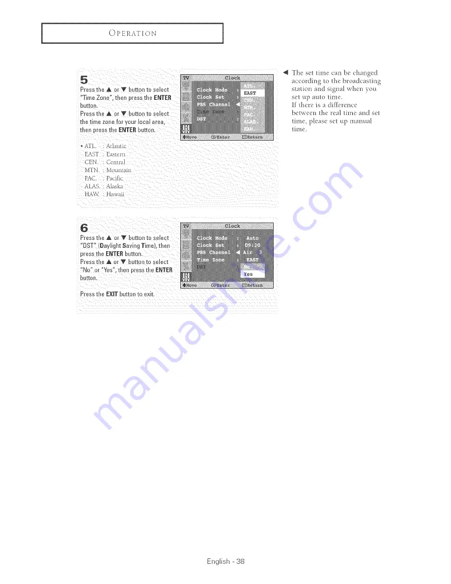 Samsung HC-P4241W Скачать руководство пользователя страница 38